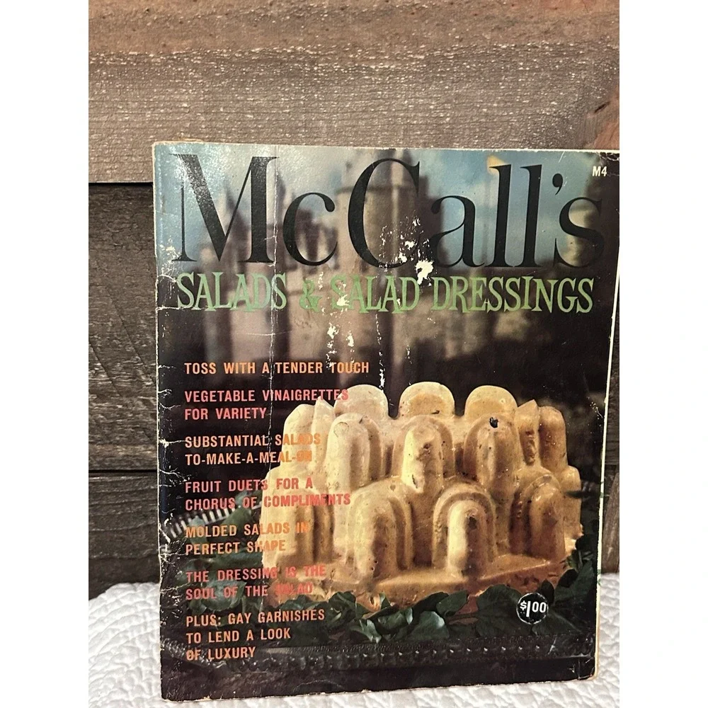 Vintage‎ Lot of 3 McCall's Book of Salads Family Style Cookie Collection